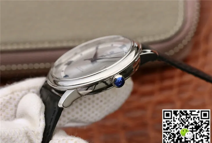 Omega De Ville 424.13.40.20.02.003 MKS Factory 1:1 Best Edition Replica Watch Black Leather Strap